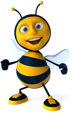 Busy Bee (cartoon image)